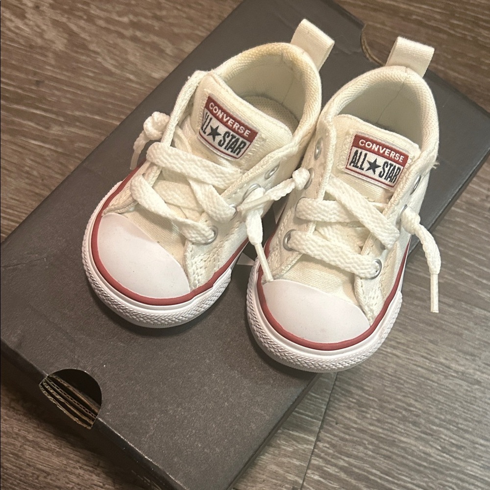 Converse Kids' White All Star Sneakers